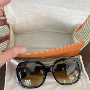 TORY BURCH 56 mm Round Sunglasses